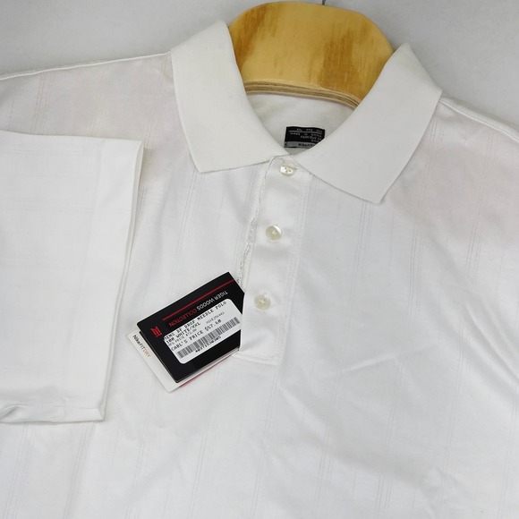 Nike Tiger Woods Collection XXL White Golf Polo Shirt Dri-FIT - Picture 1 of 11